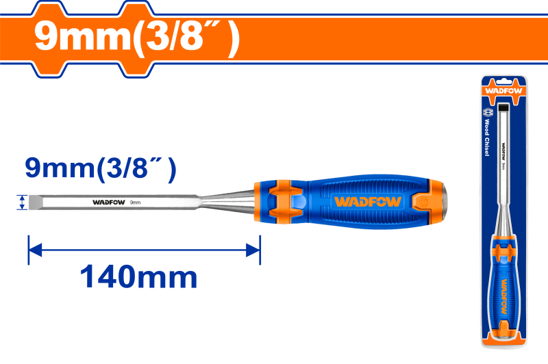 WADFOW - DALTA PENTRU LEMN - 9MM - 140MM