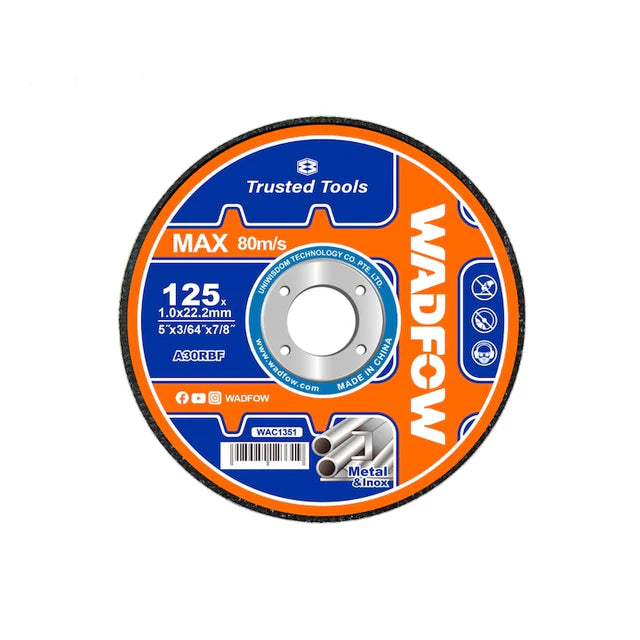 WADFOW - DISC DEBITARE METALE - 125MM