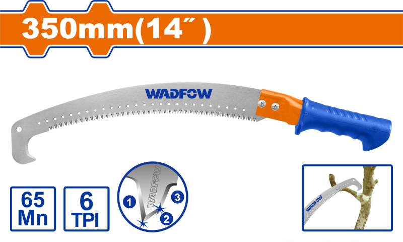 WADFOW - FIERASTRAU TAIERE CRENGI  CU CARLIG - 14"/350MM