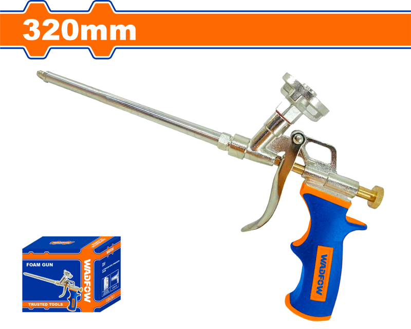 WADFOW - PISTOL PENTRU SPUMA - METALIC - DUZA CUPRU