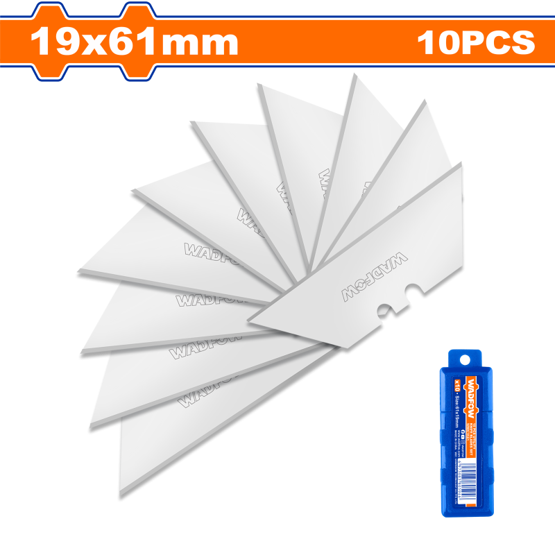 WADFOW - SET 10 LAME CUTTER - 61X19MM