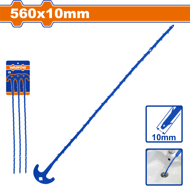 WADFOW - SET 3 SONDE PENTRU DESFUNDAT - PLASTIC