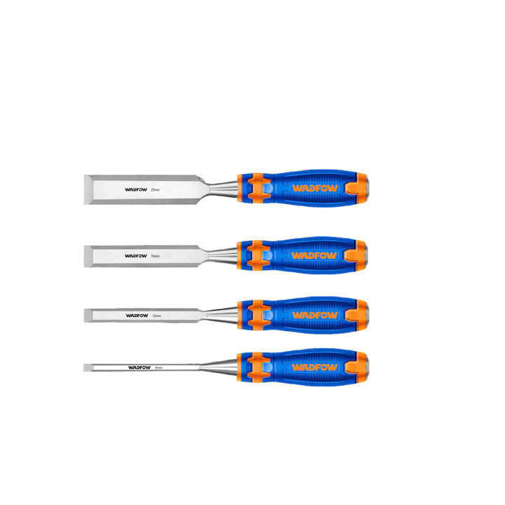 WADFOW - SET 4 DALTI PENTRU LEMN (6MM, 12MM, 19MM, 25MM)