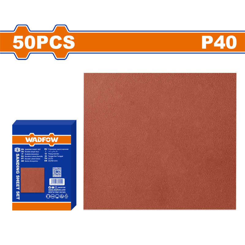 WADFOW - SET 50 COLI SMIRGHEL - P40