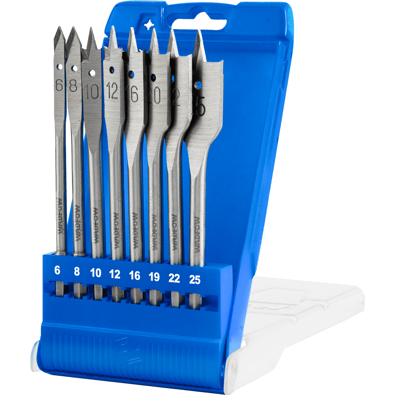 WADFOW - SET BURGHIE PLATE PENTRU LEMN 8BUC