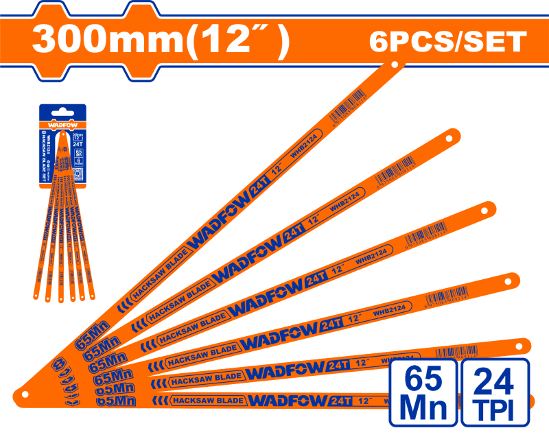 WADFOW - SET LAME FIERASTRAU 300MM/12" 24T