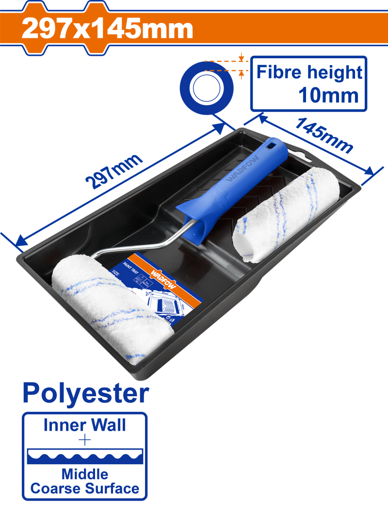 WADFOW - SET TRAFALET 4 IN 1+ TAVA - 100MM/4" - 12MM