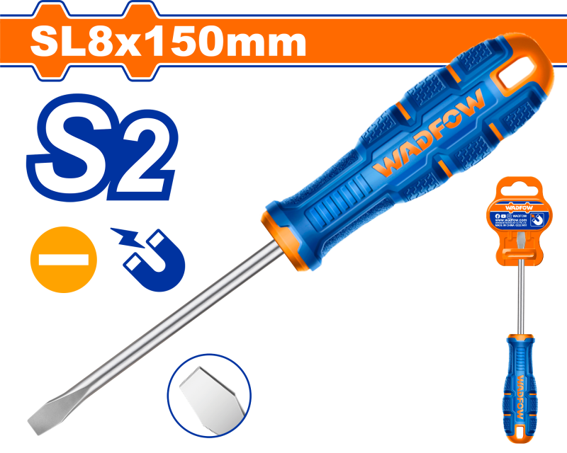 WADFOW - SURUBELNITA DREAPTA - 8.0MM - 150MM - S2