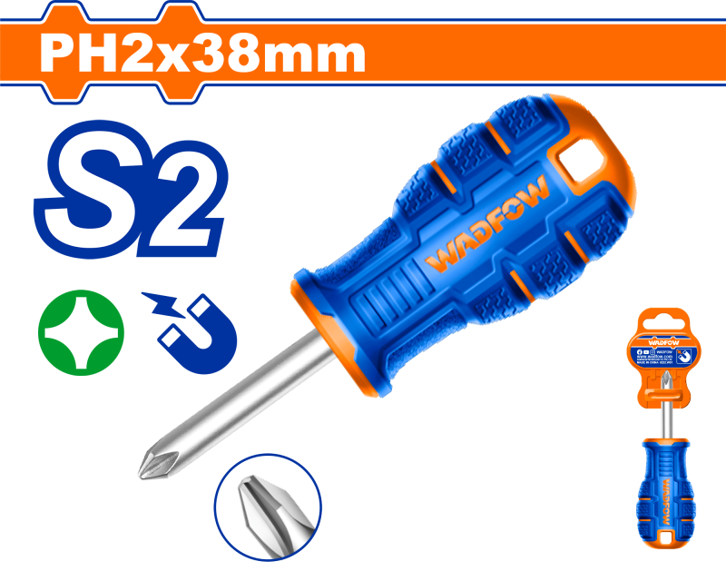 WADFOW - SURUBELNITA PHILLIPS- PH2 - 6.0MM - 38MM -