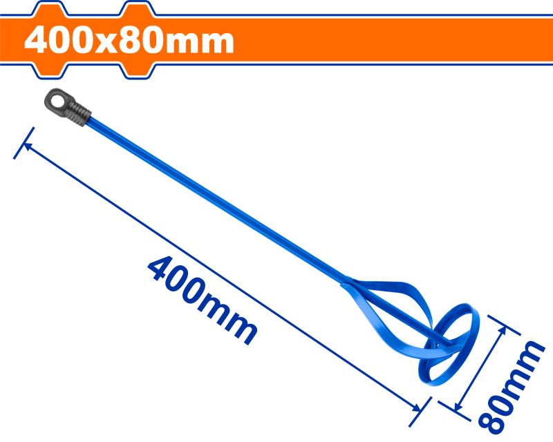 WADFOW - TIJA PENTRU MIXARE 400X80MM HEX
