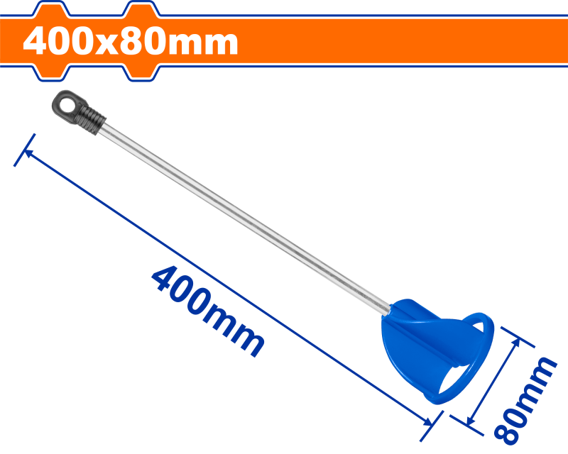 WADFOW - TIJA PENTRU MIXARE CU PALETE 400X80MM HEX