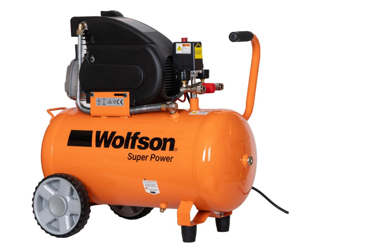 WOLFSON - COMPRESOR AER 50L - 8 BAR