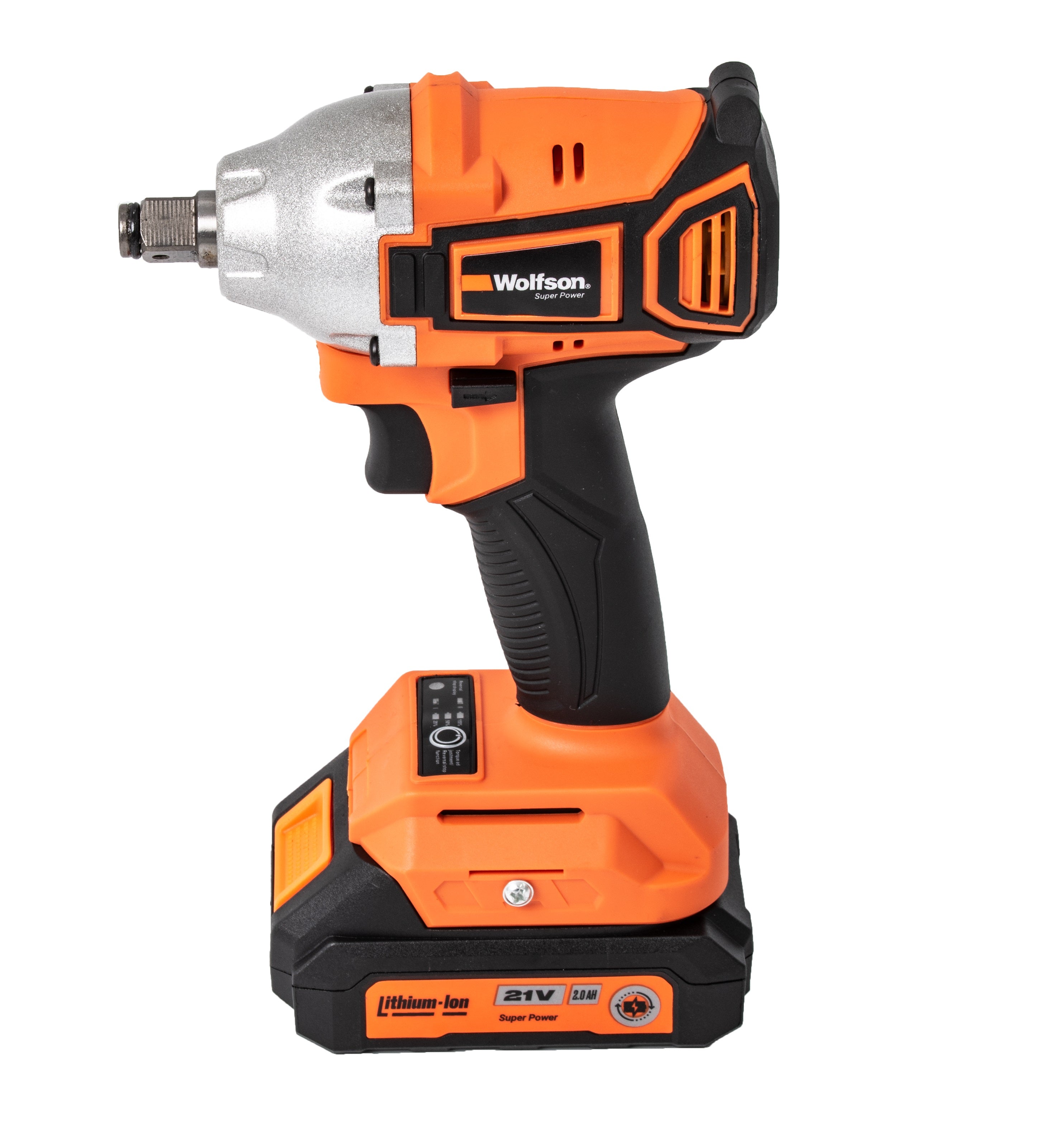 WOLFSON - MASINA DE INSURUBAT CU IMPACT SI ACUMULATOR 21V-2.0AH LI-ION
