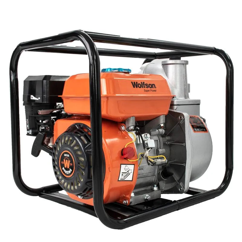 WOLFSON - MOTOPOMPA DE APA WT-30 - BENZINA 6.5 CP