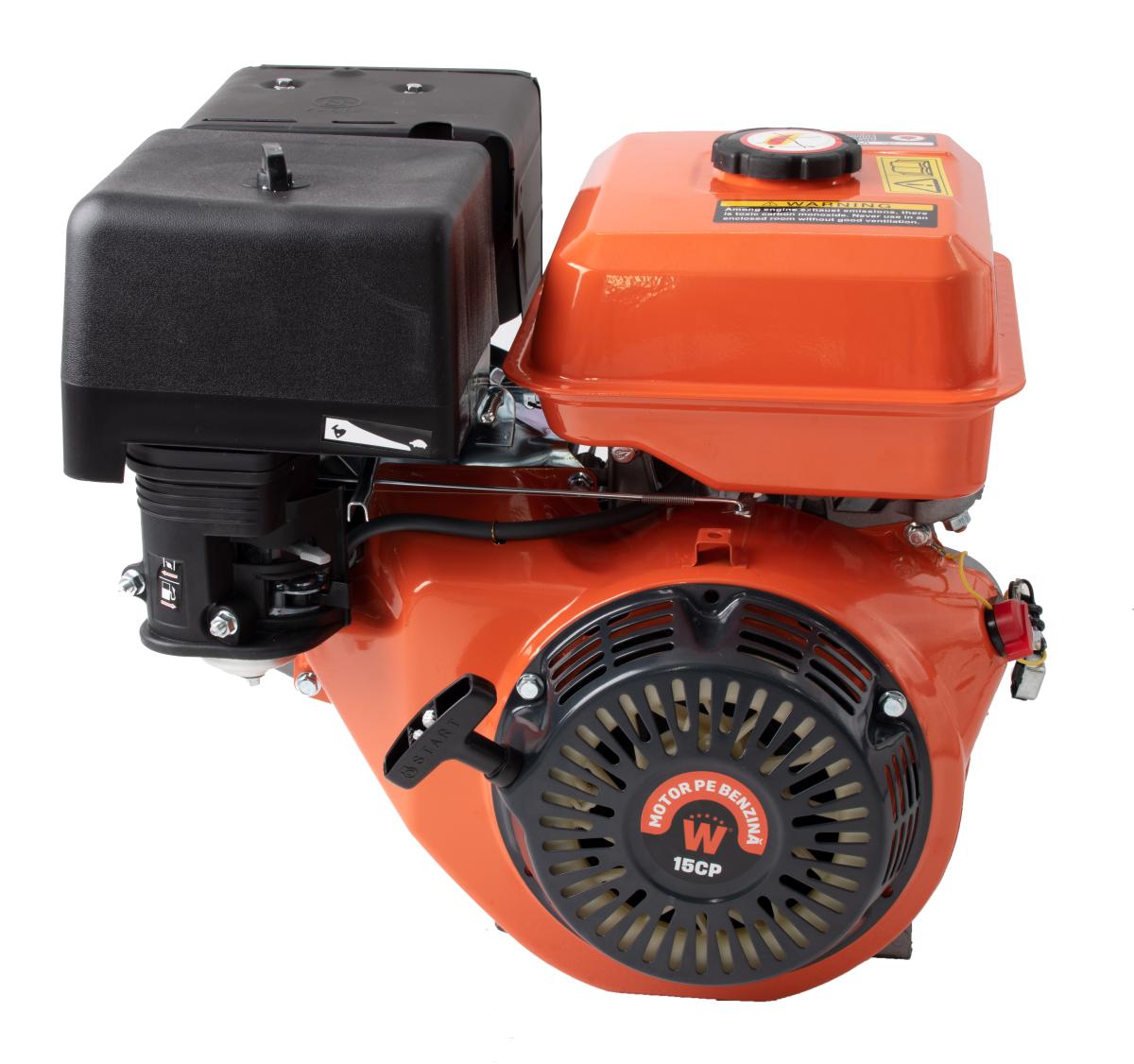 WOLFSON - MOTOR BENZINA UNIVERSAL GTX-1500, 15CP, 4 TIMPI OHV (190F) RESIGILAT