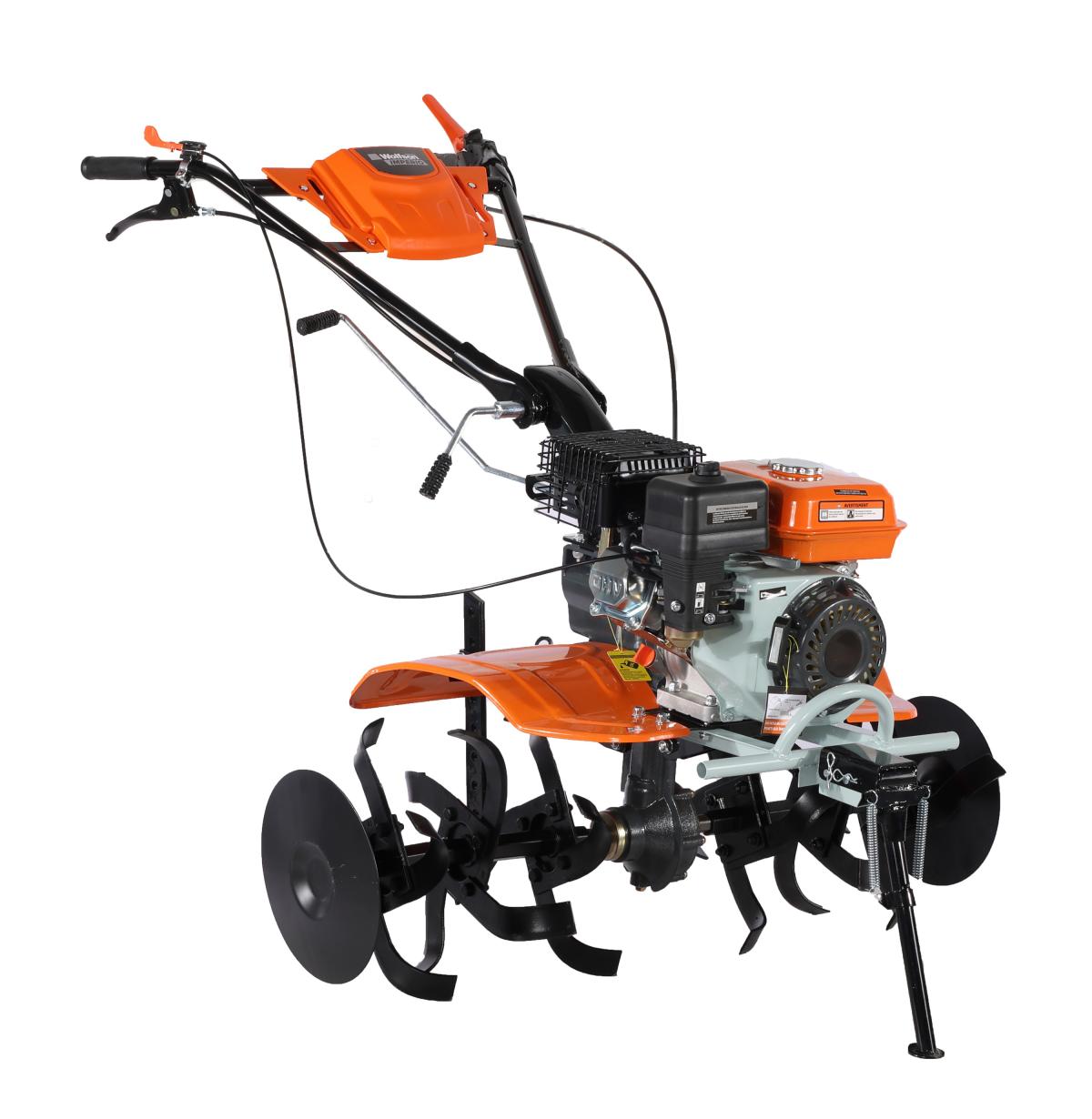 WOLFSON IMPERIO - MOTOCULTOR CU ACCESORII (PLUG, RARITA, ROTI DE TRANSPORT 4,00X8)